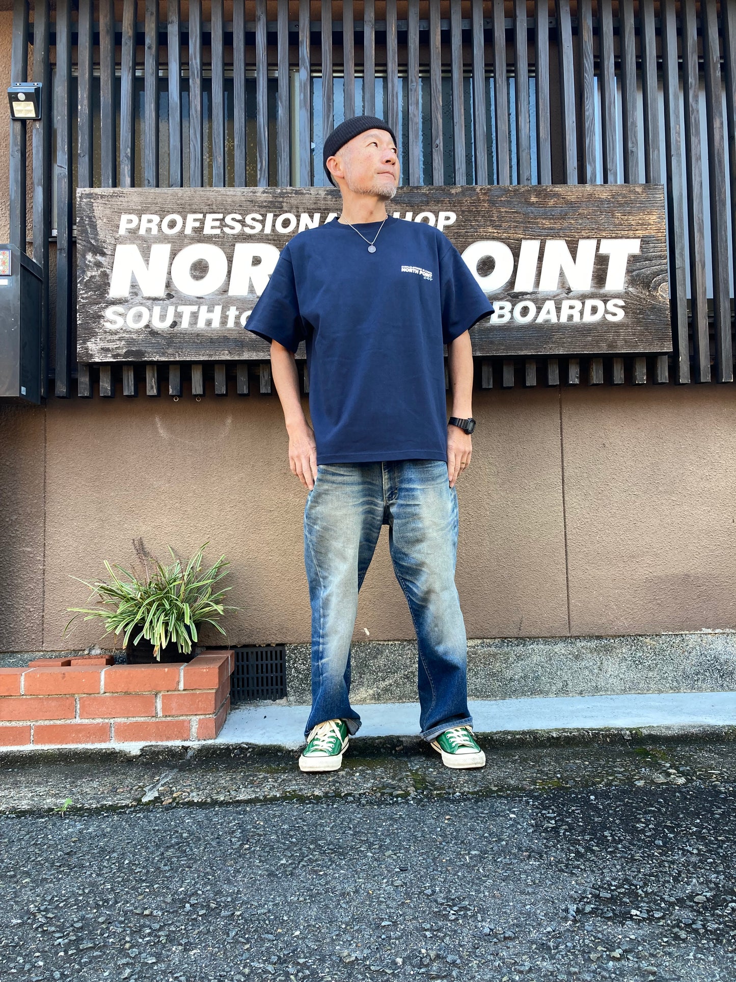 NORTH POINT Tシャツ ネイビー