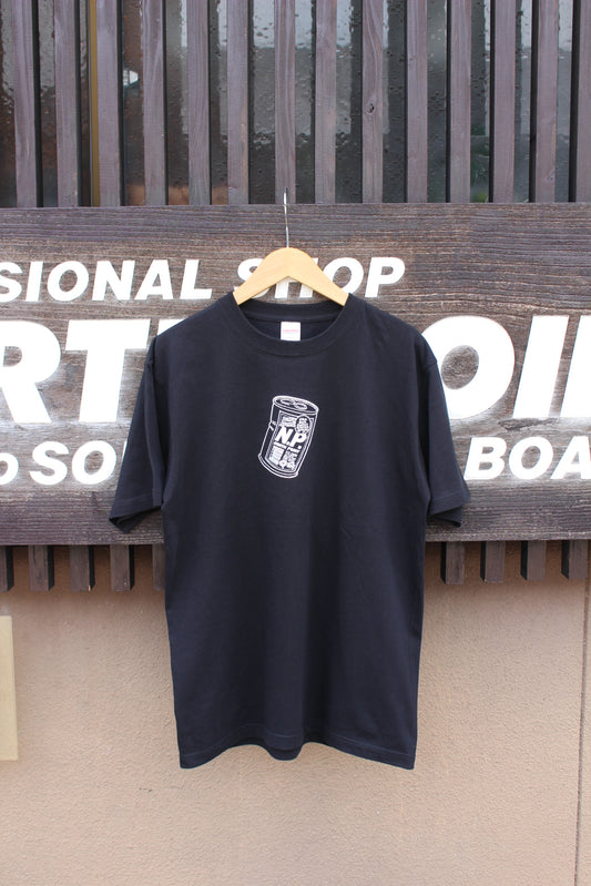 NP缶ブラックTシャツ