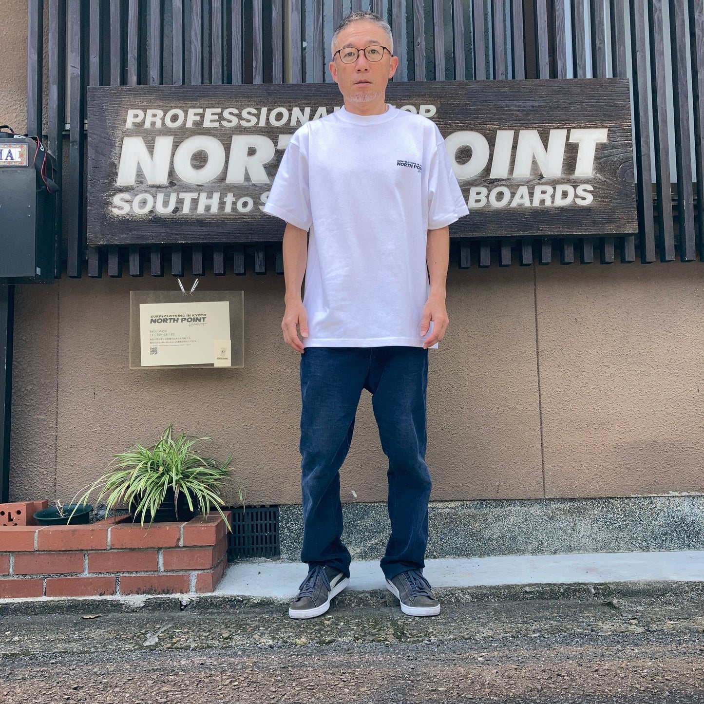 NORTHPOINTオリジナルTシャツ（ホワイト）
