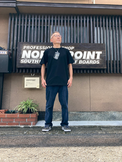 NP缶ブラックTシャツ