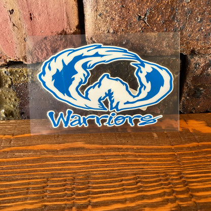 Warriors sticker