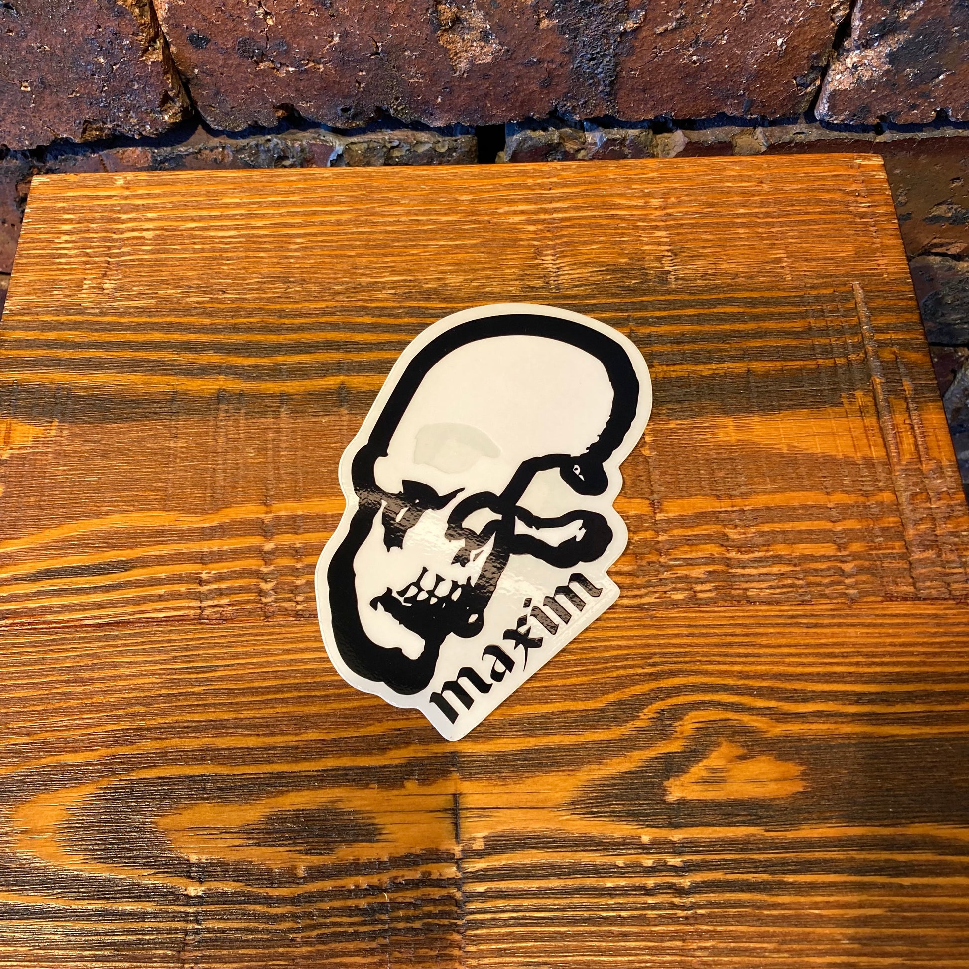 MAXIM STICKER ドクロ – northpoint-kyotostore
